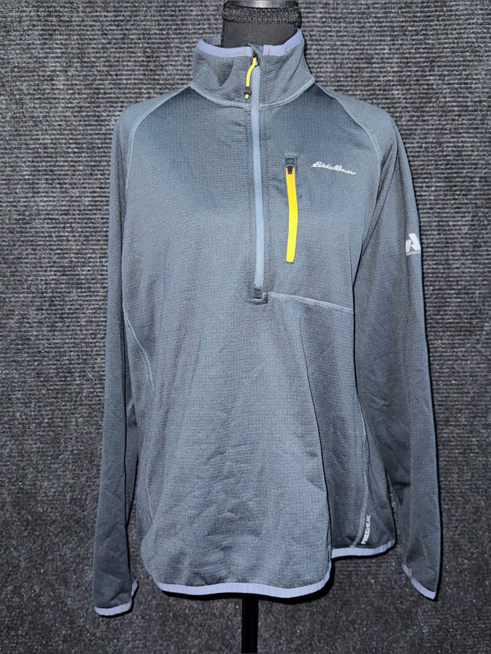 Eddie Bauer Women’s First Ascent 1/2 Zip pullover Free Heat Thermal Fleece Sz XL